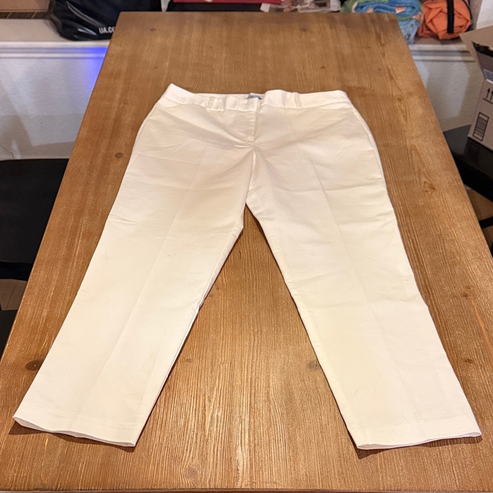Liz Claiborne Emma Ponte Womens Ankle Mid Rise Ankle Pant